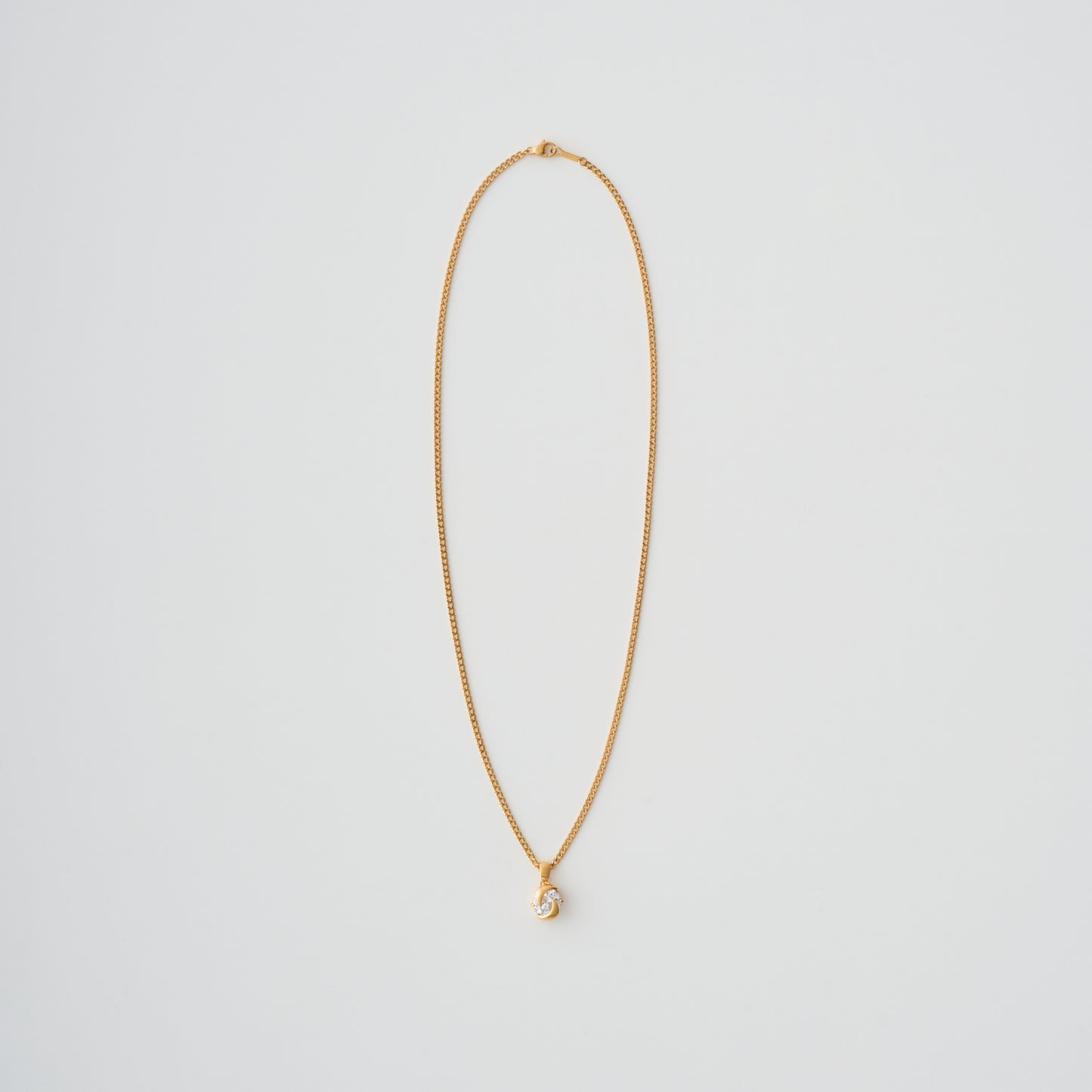S PRONG NECKLACE
